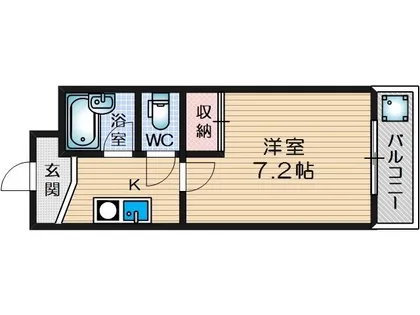サンライン富田丘【402号室】の間取り