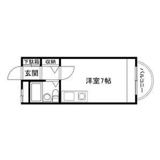 カルム白鷺【5階】の間取り