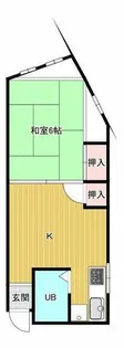 昭和ハイツ【201号室】の間取り
