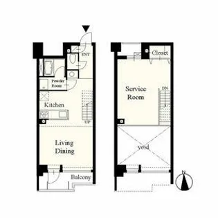 PRECIOUS SITE【302号室】の間取り