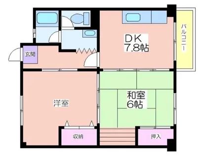 ハイムモリタ【1階】の間取り