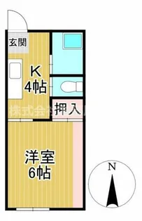リファレンス久留米駅前【6階】の間取り