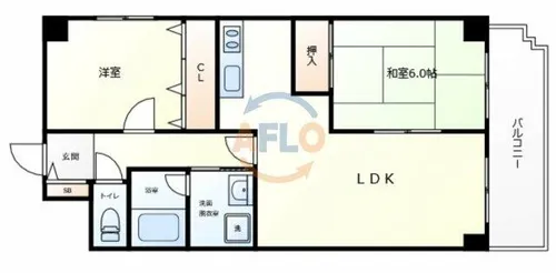 ファミールグランデ【3階】の間取り