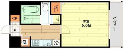 セイワパレス福島駅前【3階】の間取り