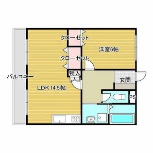 ピアウィング【1階】の間取り