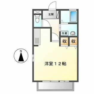 フォレストさと【102号室】の間取り