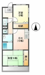 ファミールY【101号室】の間取り