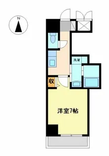 PONTE ALTO新栄【605号室】の間取り