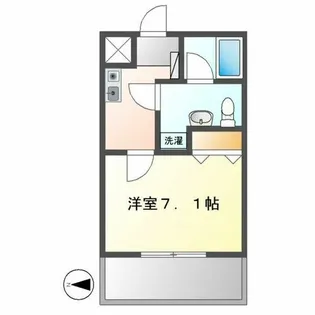 AMBER HOUSE Jingu (アムバーハウス ジングウ)【7階】の間取り