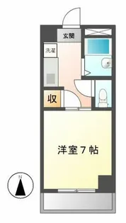 ドゥ・エトワール【506号室】の間取り