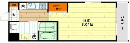 Live Casa千林大宮【1階】の間取り