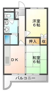 アペックスハイム守口【4階】の間取り