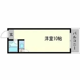 グリーン蛍【3階】の間取り