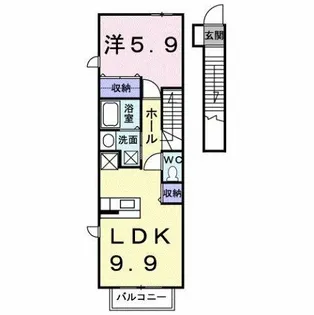 ドリーム タウン【2階】の間取り