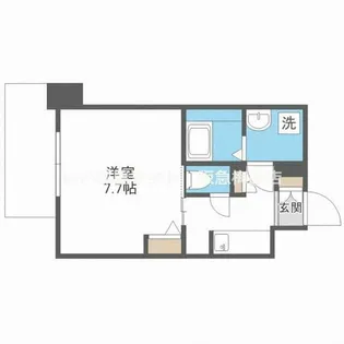 LaDouceur江坂Ⅱ【3階】の間取り