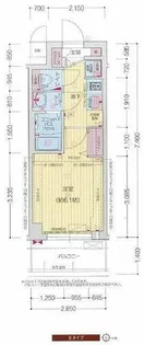 プレサンス東三国駅前グランクラス【8階】の間取り