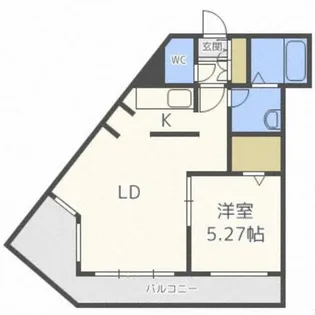 プリベ美園【3階】の間取り
