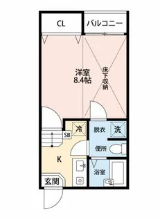 コンフォートベネフィス周船寺【1階】の間取り