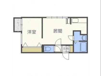 セントラルステート豊平【2階】の間取り