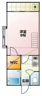 セザンヌ雲谷【1階】の間取り