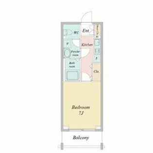 グランカーサ緑地公園【2階】の間取り