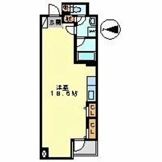 グラン・アベニュー栄【5階】の間取り