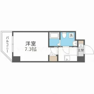 エグゼ新大阪南【9階】の間取り