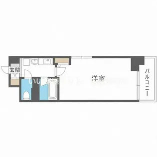 大阪府大阪市北区同心2丁目【マンション】の間取り