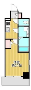 エスリード大阪上本町グリーズ【11階】の間取り