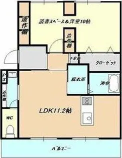 子持松コーポ【3階】の間取り