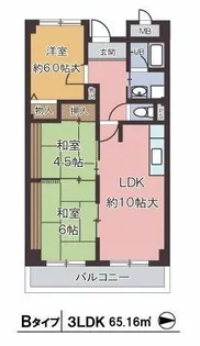 プライム21【1階】の間取り