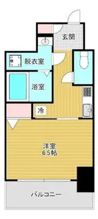 LUMINOUS天王寺舟橋【4階】の間取り