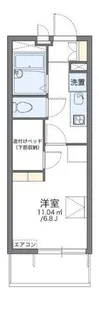 レオパレスエスポワール今里【1階】の間取り