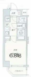 レジデンス福島Ⅱ【3階】の間取り