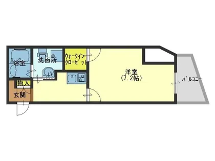 ディナスティ玉造【4階】の間取り