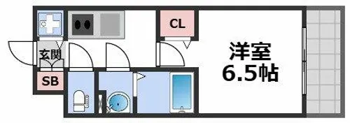 エスリードレジデンス本町パークフロント【11階】の間取り