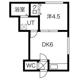 アクアⅡ【1階】の間取り