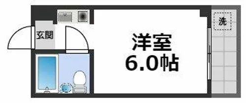 オーシャン今里【5階】の間取り