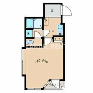 ホワイトヒルズ高宮【2階】の間取り