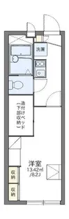 レオパレス北巽駅西【1階】の間取り