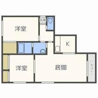 アビタ39【303号室】の間取り