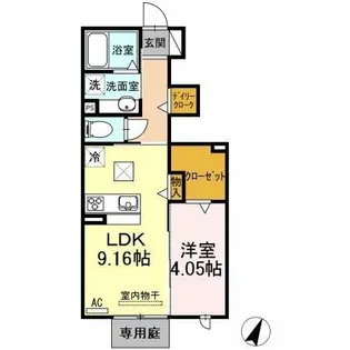 歩夢【1階】の間取り