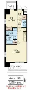 スプランディッドⅧ【5階】の間取り