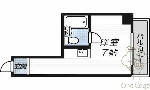 FMNakazakiⅡ【3階】の間取り