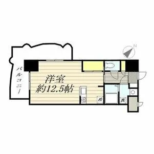 ロイヤル博多駅前【0208号室】の間取り