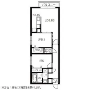 グランドサクセス北19条【3階】の間取り