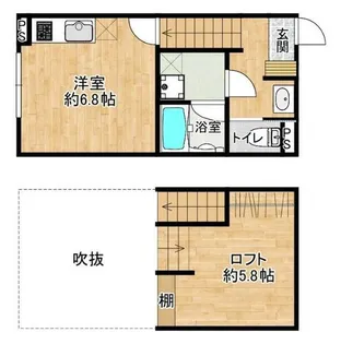 ヴィオラ【104号室】の間取り