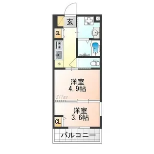 MJC京都EsTRUTH【1階】の間取り