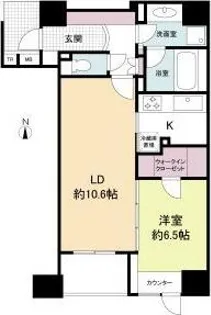 プライムアーバン堺筋本町【7階】の間取り