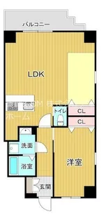 プレジオ本町【2階】の間取り